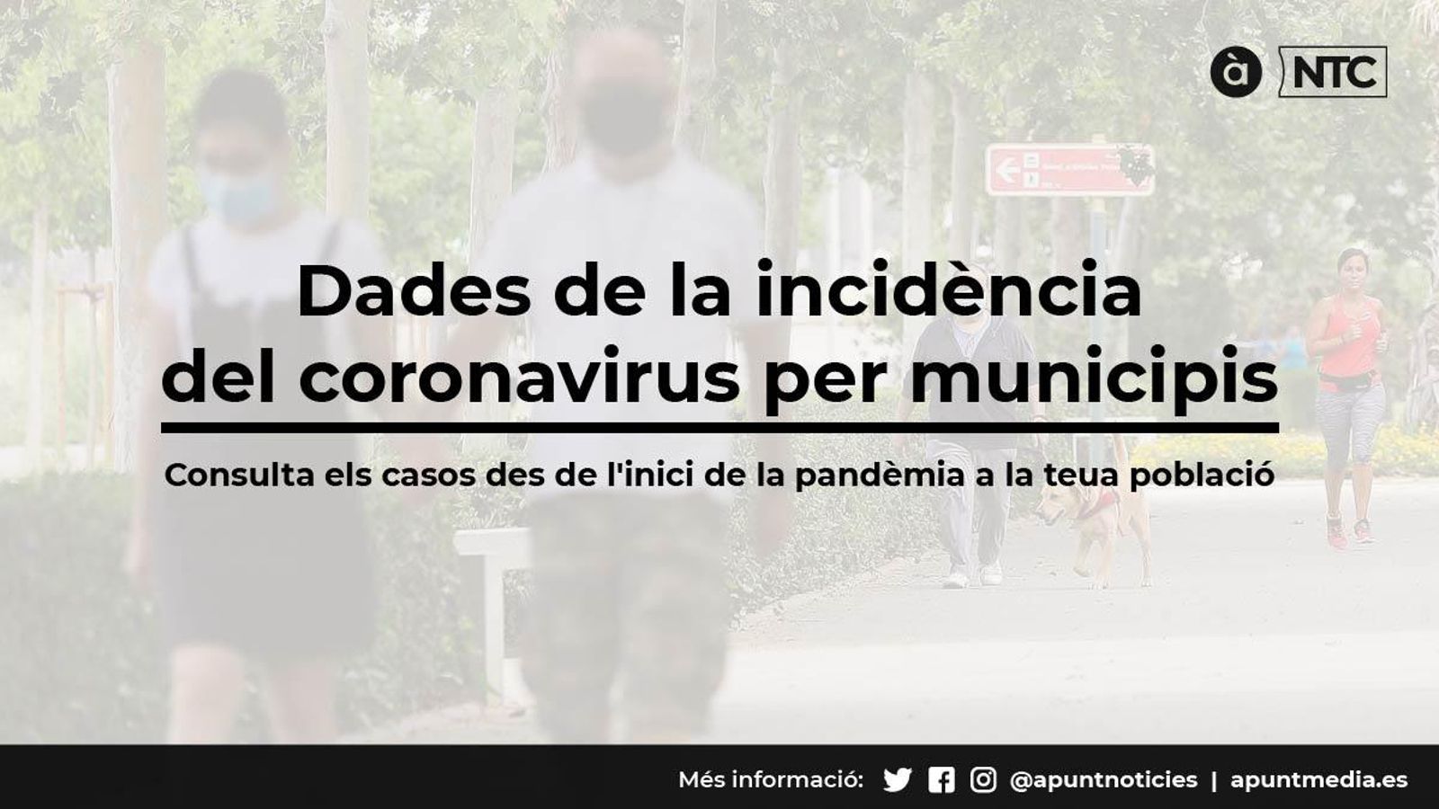 Consulta la incidència del coronavirus al teu municipi
