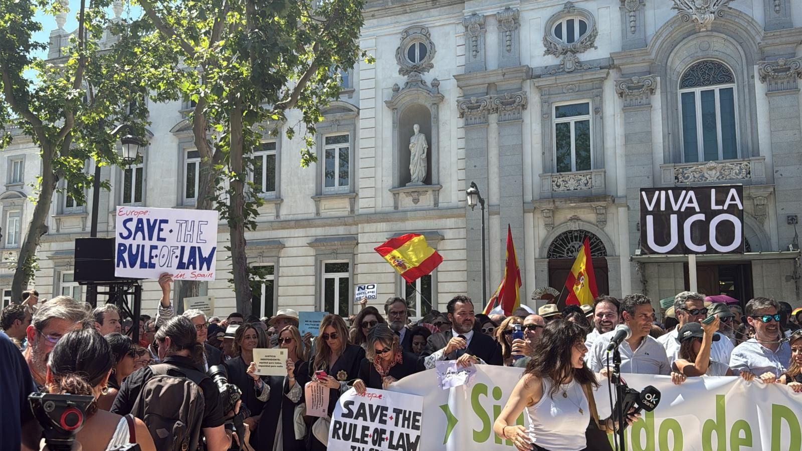 Manifestació de jutges i fiscals a Madrid