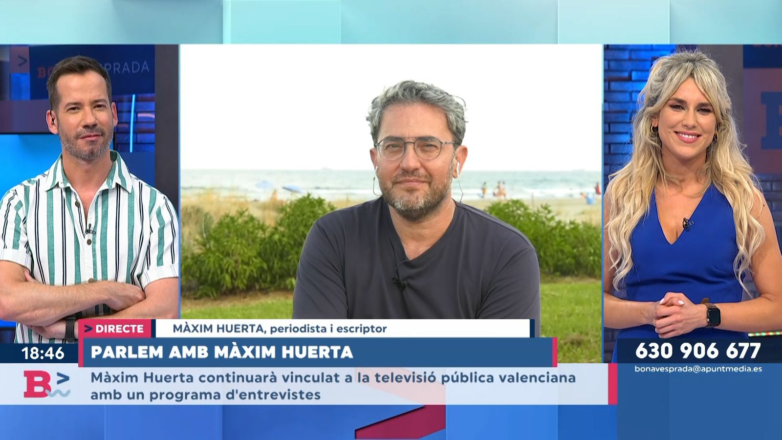 28.07.2022 | El comiat de Màxim Huerta