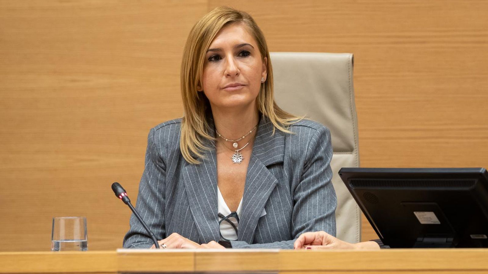 Salomé Pradas, exconsellera de Justícia i Interior, declara en la comissió del Congrés que investiga la gestió de la dana