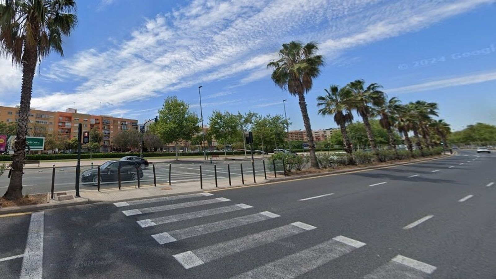 Pas de vianants de la Ronda Nord