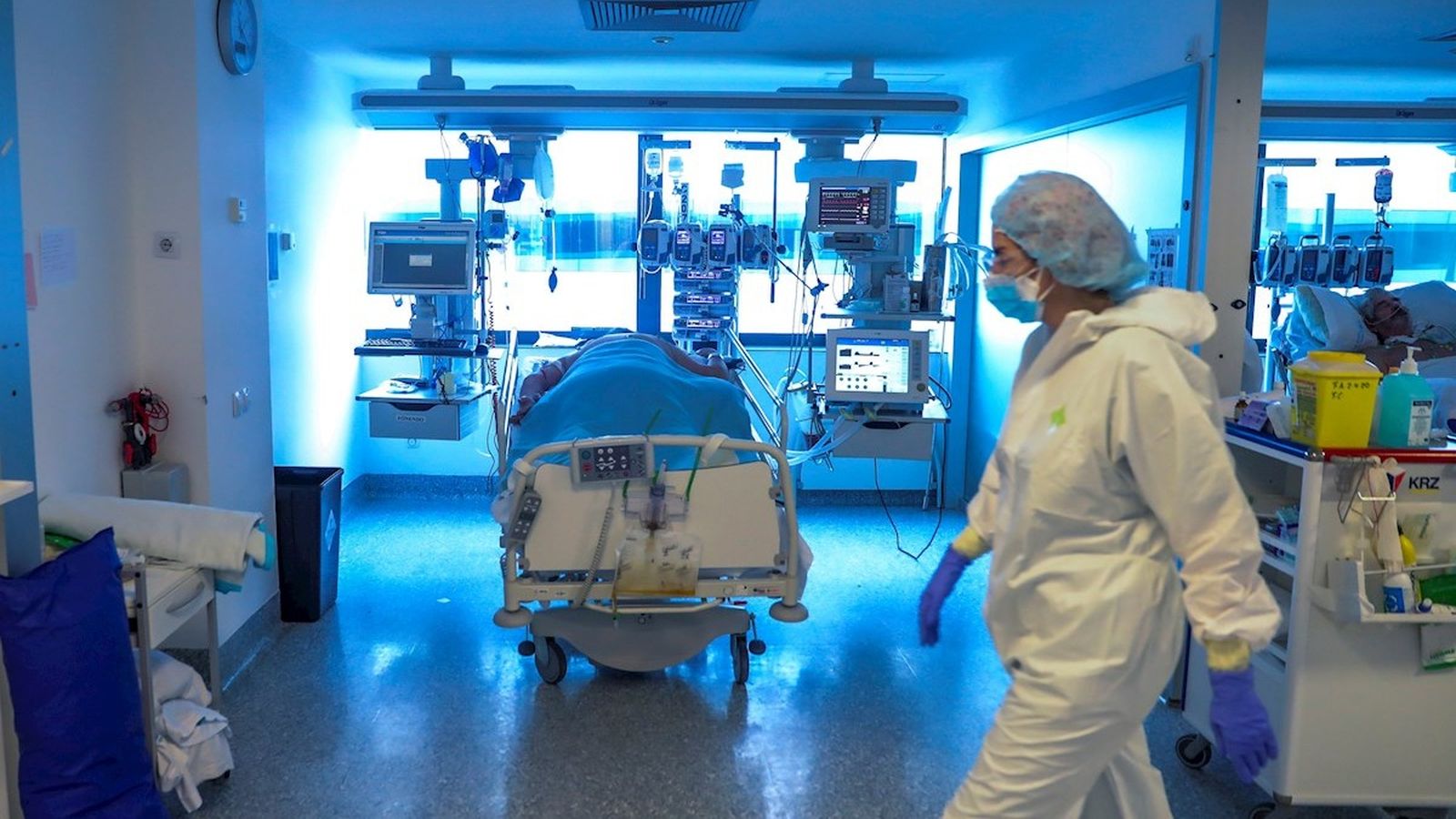 Unitat de Cures Intensives de l'hospital Puerta del Hierro de Madrid