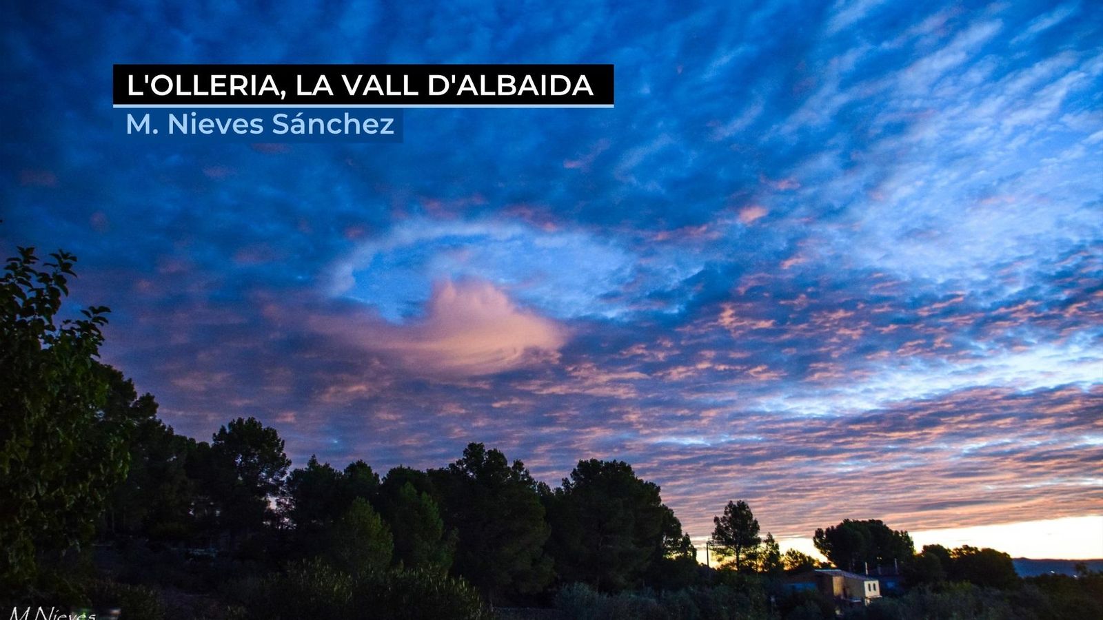 Diumenge s\'ha vist un núvol foradat a l\'Olleria