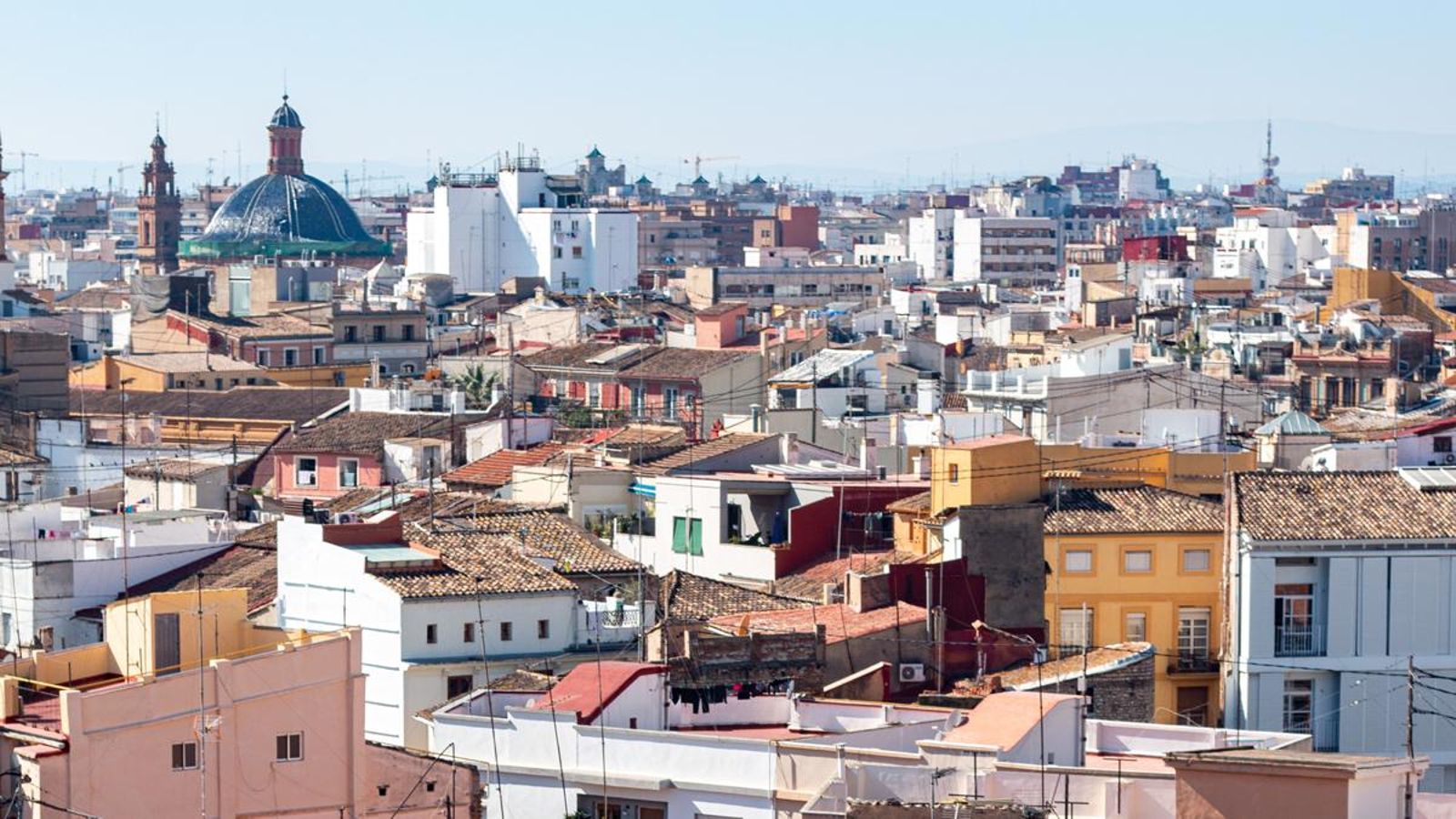 Vista general de la ciutat de València