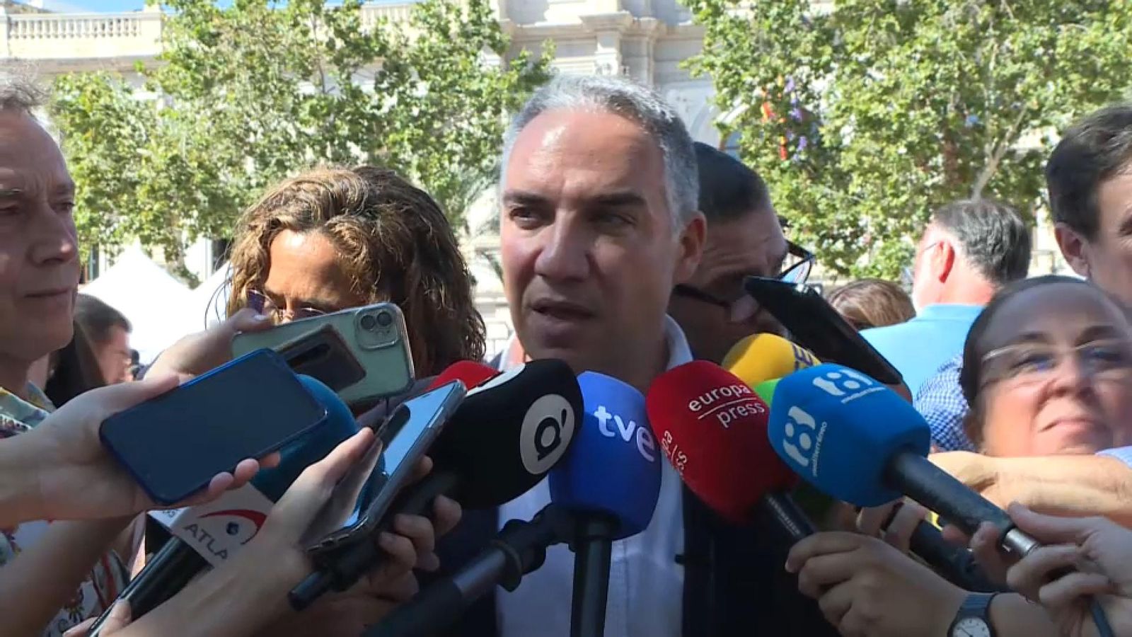 El coordinador general del Partit Popular, Elías Bendodo, aquest dimecres a València