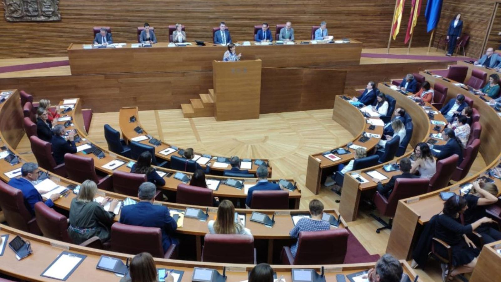 Les Corts Valencianes, en una imatge d'arxiu
