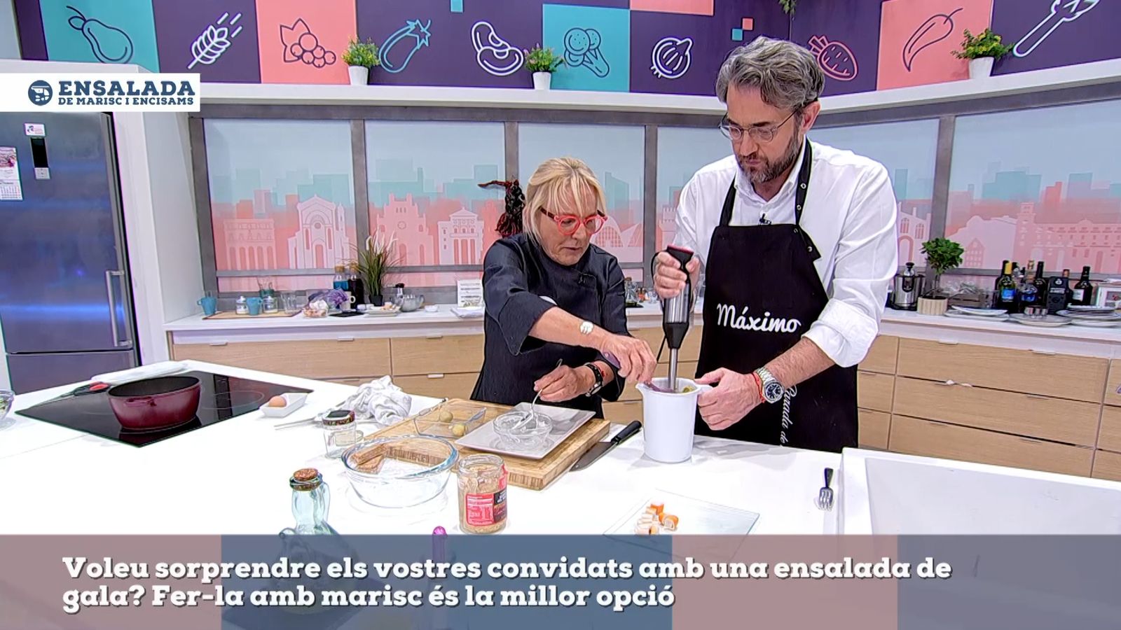 03.11.2021 | Fem ensalada de marisc amb brots d’encisam
