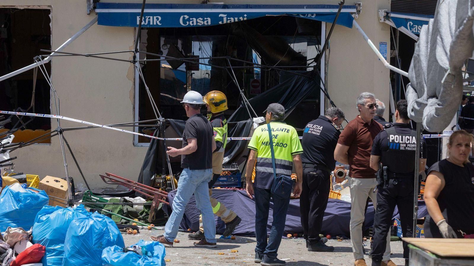 Explosió en un bar de San Pedro del Pinatar, a Múrcia