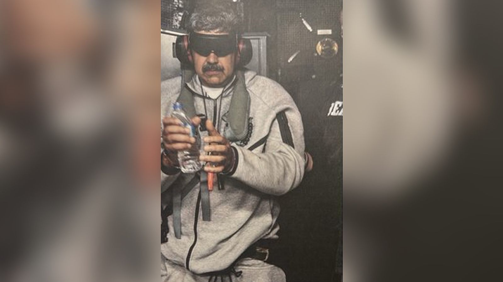 Nicolás Maduro i la seua dona en un acte de Cap d'Any