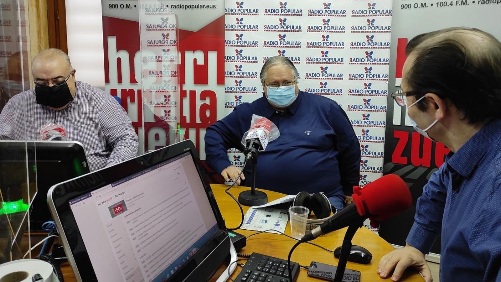 Luis Ángel Garrido en la tertúlia radiofònica on ha demanat disculpes