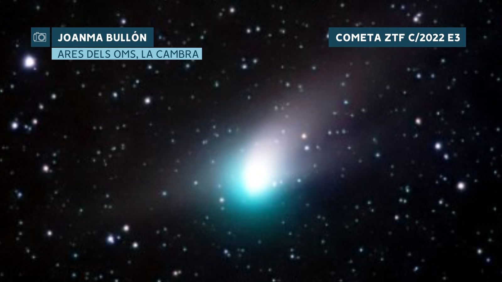 COMETA ZTF C/2022 E3