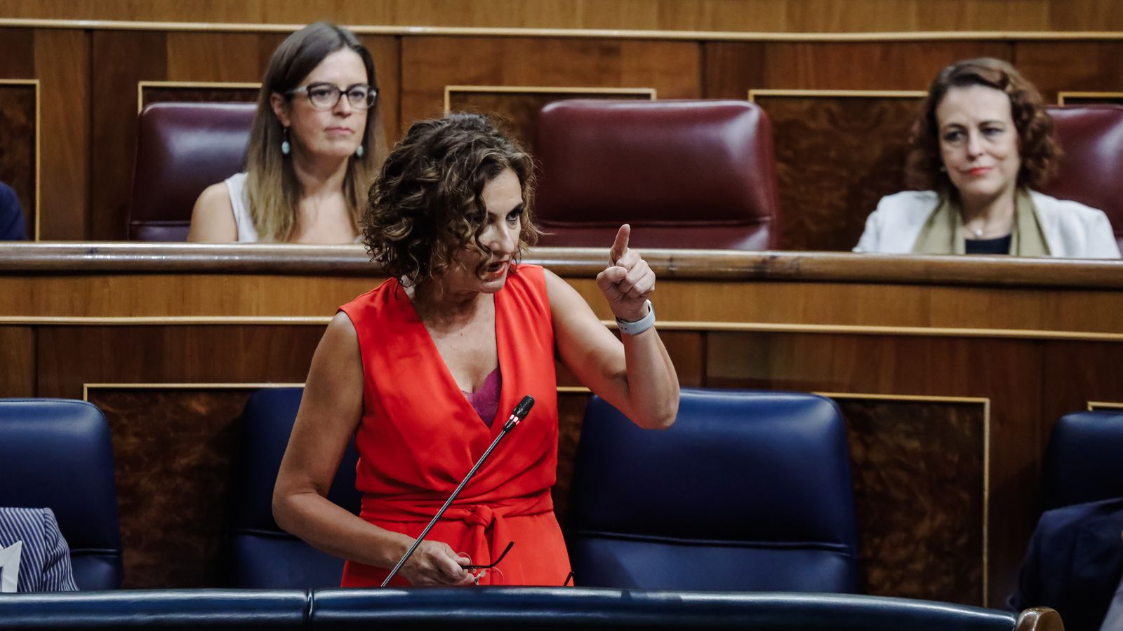 María Jesús Montero aquest dimecres al Congrés del Diputats