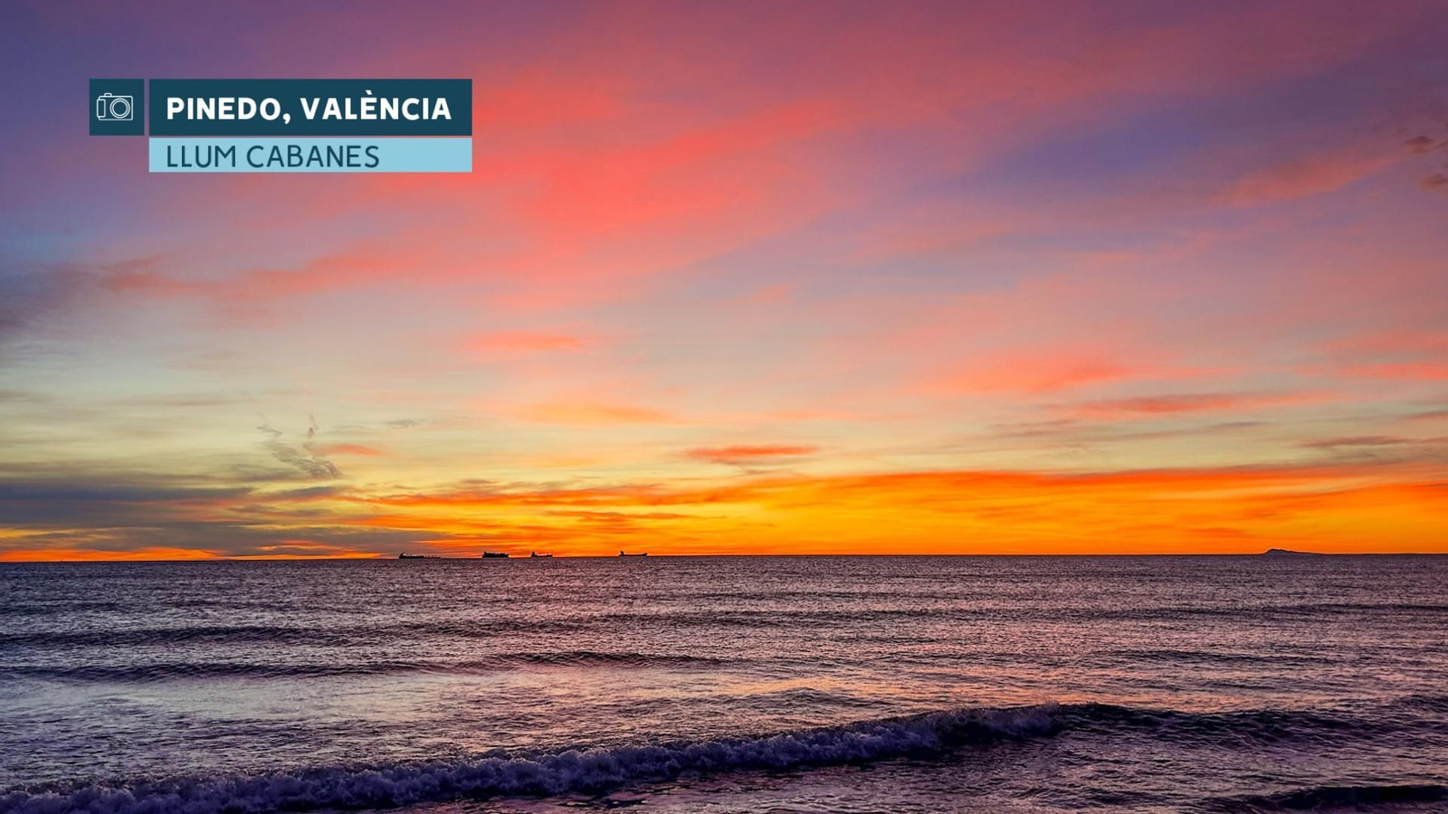 CLAROR ABANS DE L'EIXIDA DEL SOL A PINEDO. 17 DE MARÇ DE 2024
