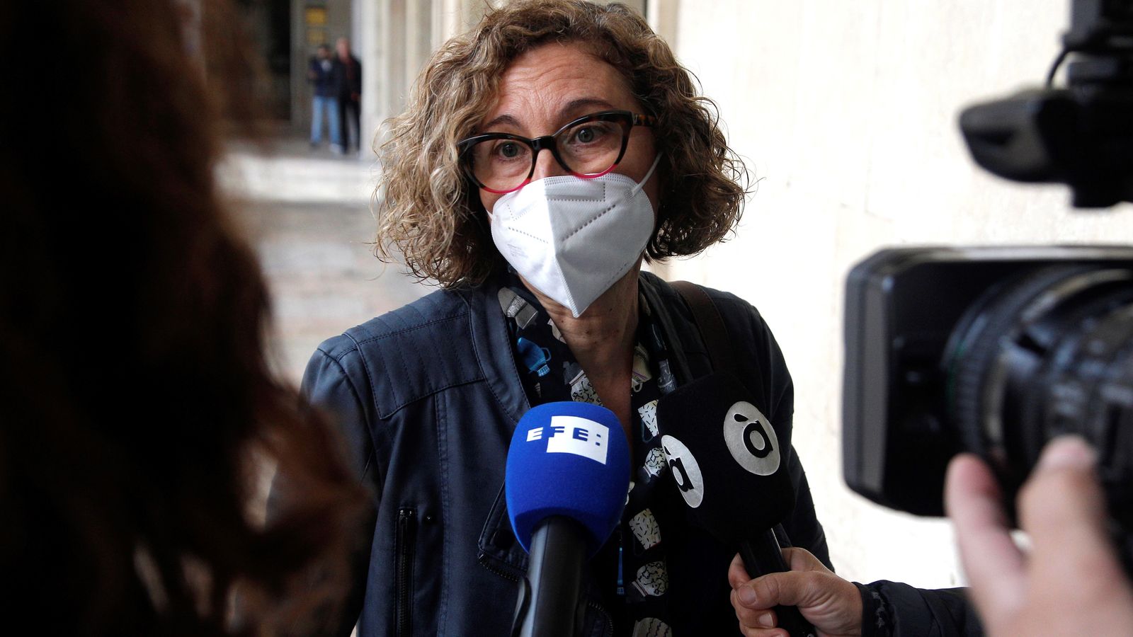 Viciano, aquest dimarts, a  la seua arribada a l'Audiència Provincial d'Alacant