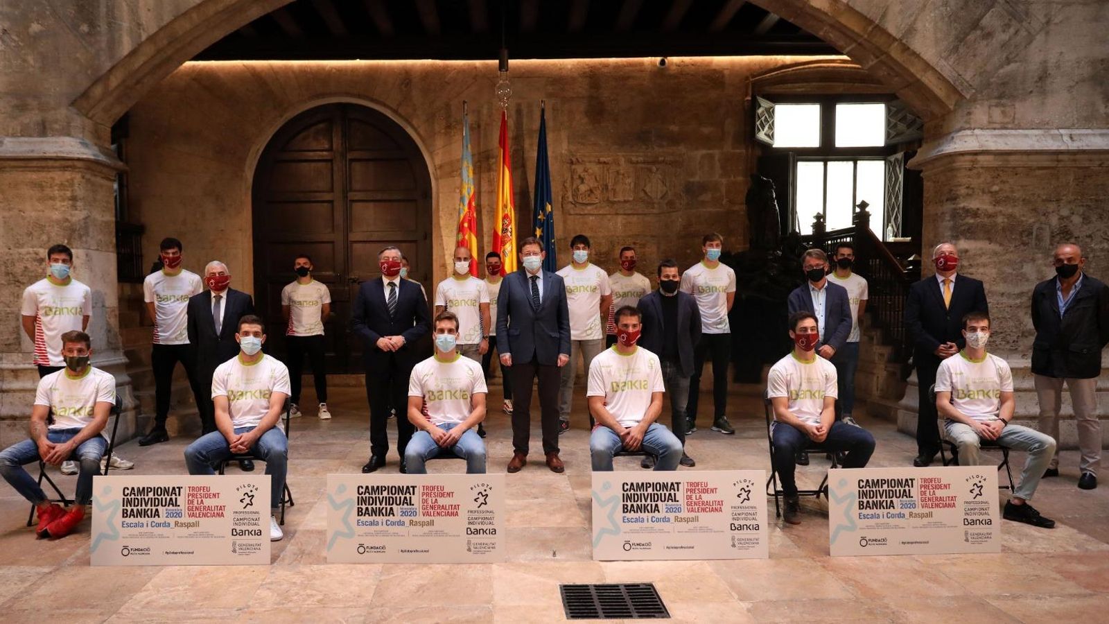 Presentats els campionats individuals d'escala i corda i raspall
