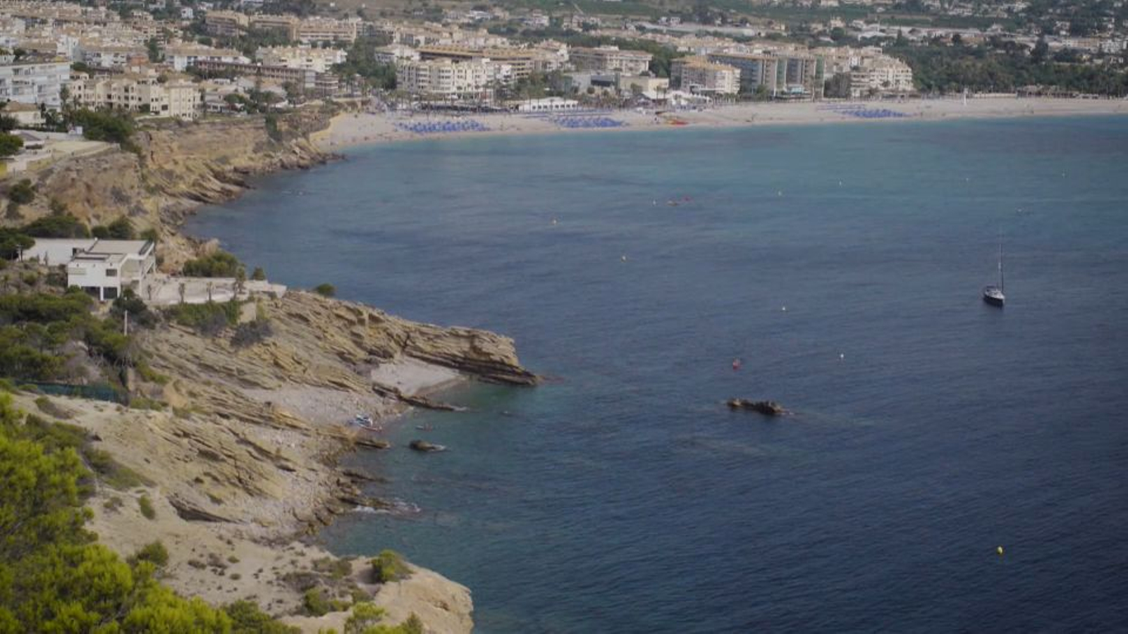 Vistes al Mediterrani des del sender blau