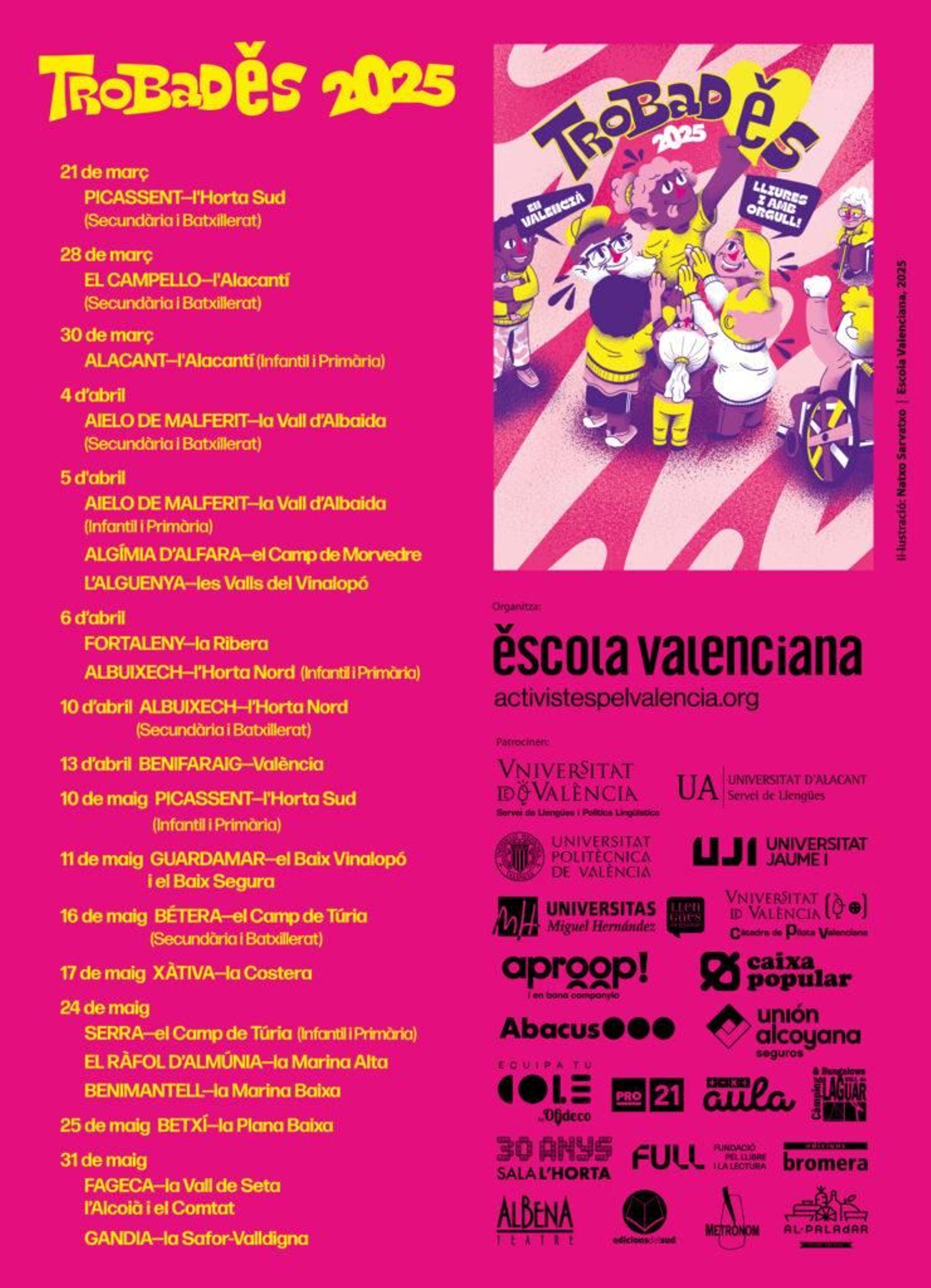 Calendari de les Trobades 2025