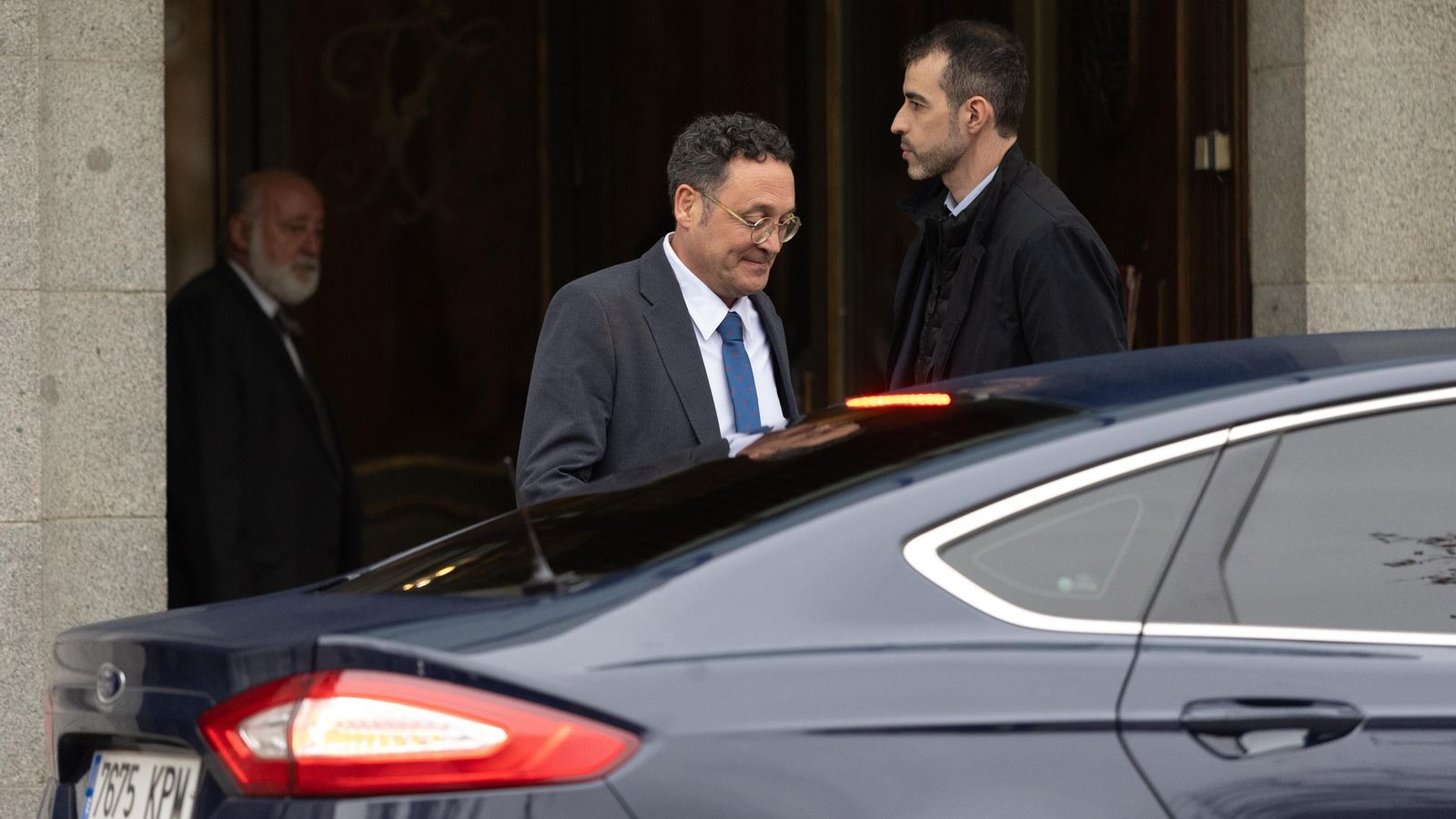García Ortiz, este dimecres, eixint del Suprem García Ortiz, este dimecres, a la seua eixida del Suprem