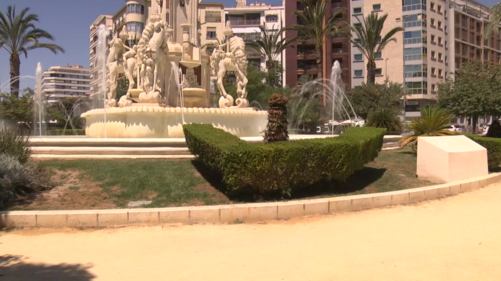 Plaça dels Estels d'Alacant aquest dijous