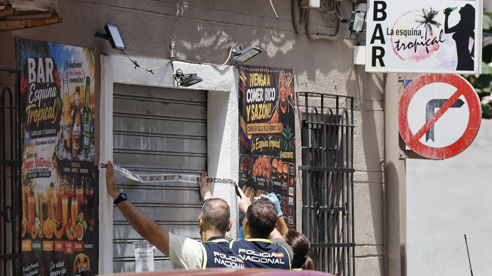 El bar on es van produir els fets