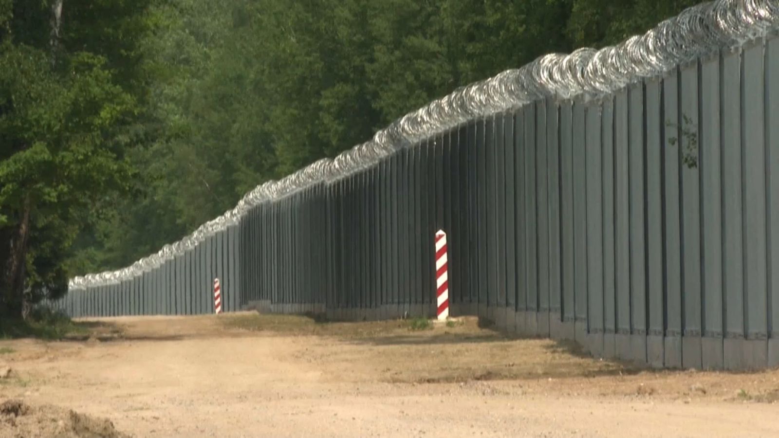 Mur entre Finlàndia i Rússia