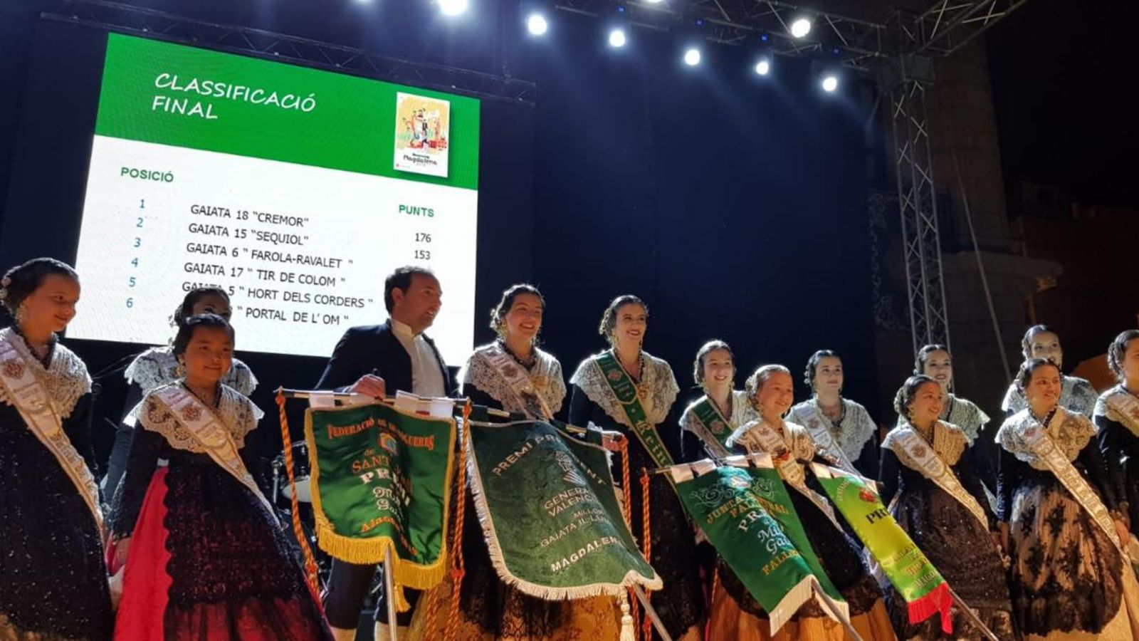 VÍDEO | La gaiata 18 Crémor, millor monument de la Magdalena 2019