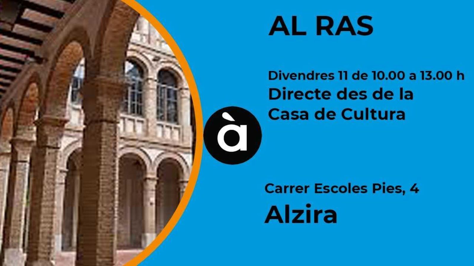 Primera visita a Alzira d'Al ras