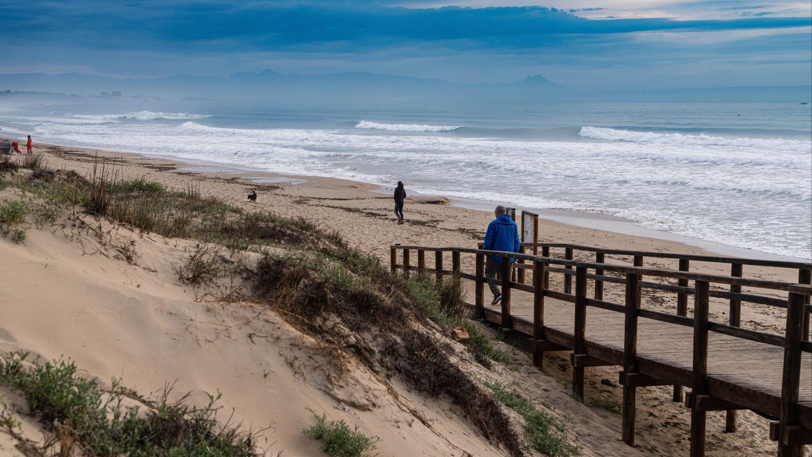 Imatge d'arxiu de la platja del Rebollo, a Guardamar del Segura