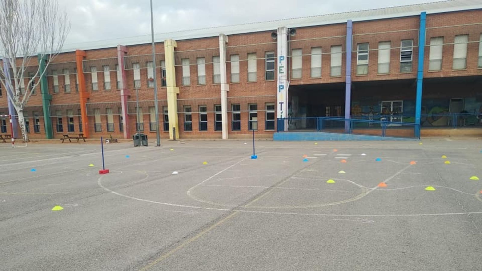 Imatge d'arxiu del col·legi El Pati de Silla