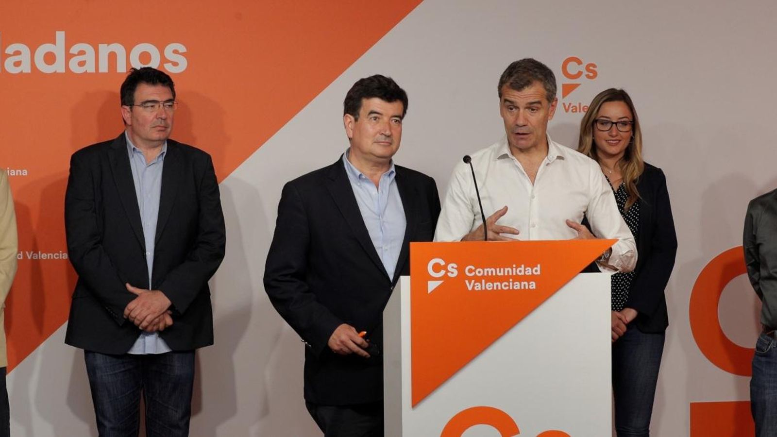 El portaveu en les Corts de Ciutadans, Toni Cantó, formarà part comité negociador de pactes a la Comunitat Valenciana