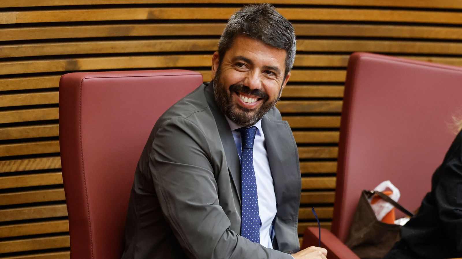 L'expresident Carlos Mazón a les Corts en una imatge d'arxiu
