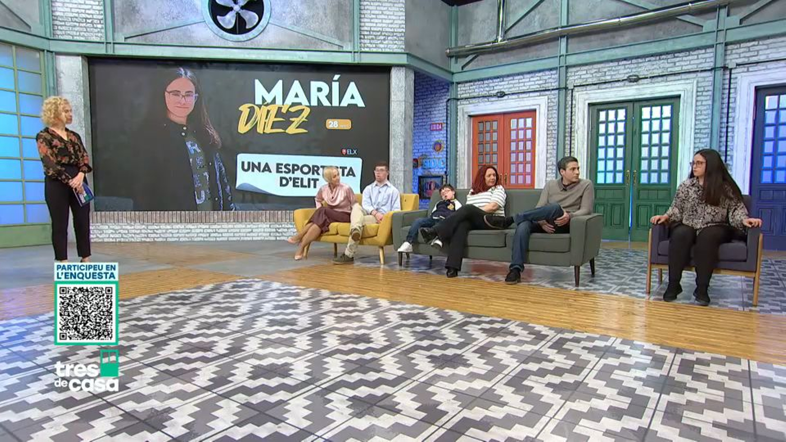 María Díez visita 'Som de casa'