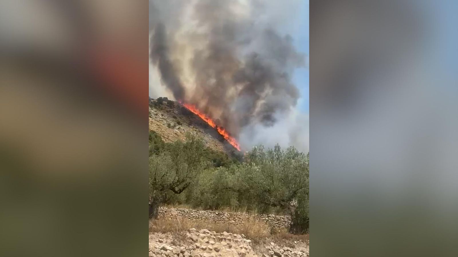 Incendi declarat a Ibi