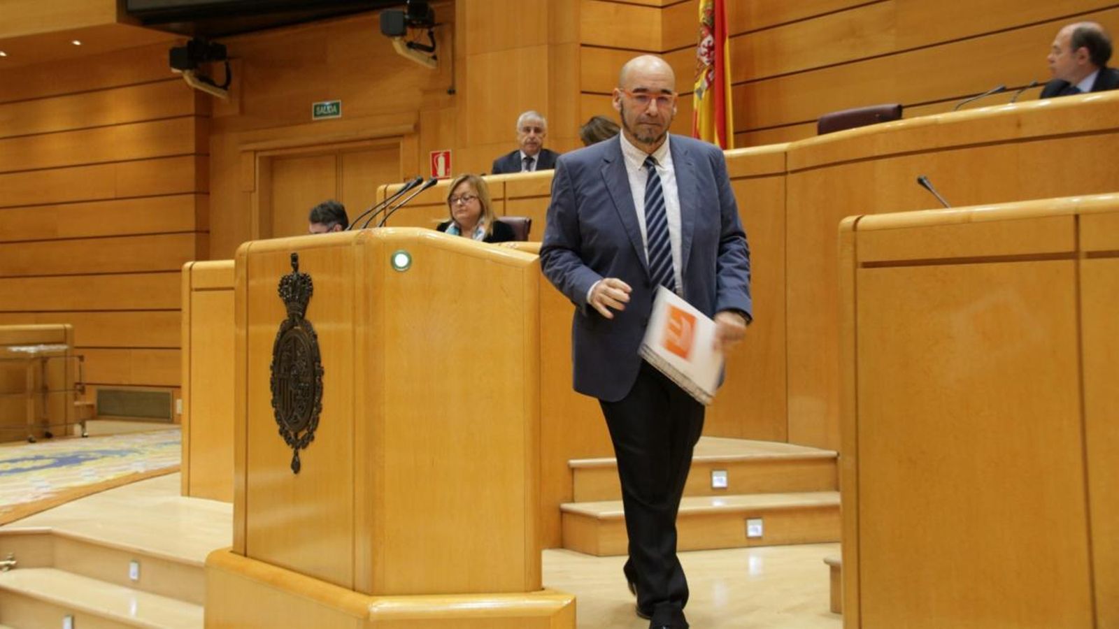 Jordi Navarrete, senador de Compromís