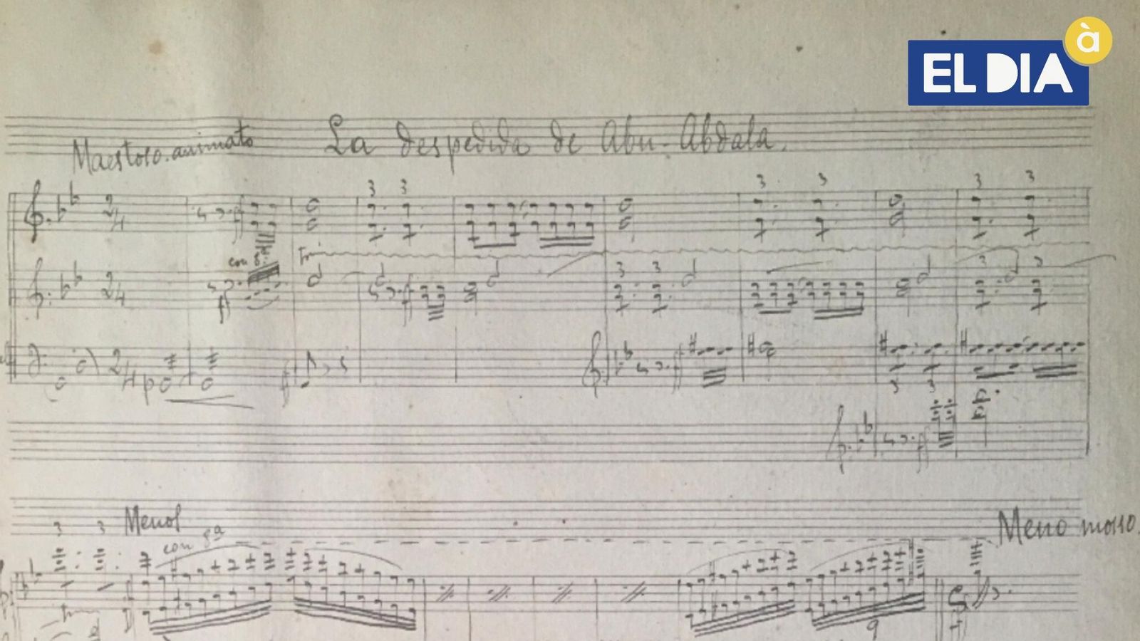 De  banda a Banda | Partitura