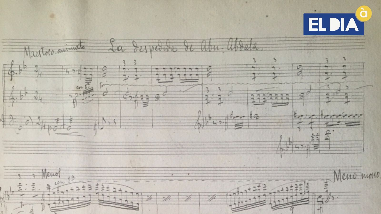 De  banda a Banda | Partitura