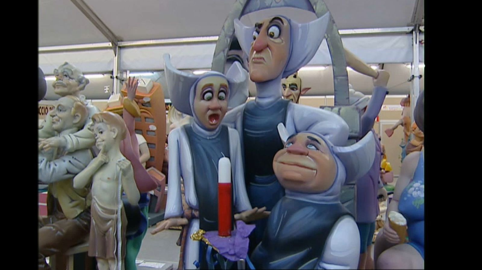 Escena que Fornés va aportar a l'Exposició de 2006 i que va ser censurada amb la intenció d'eliminar el joguet sexual inclòs inicialment