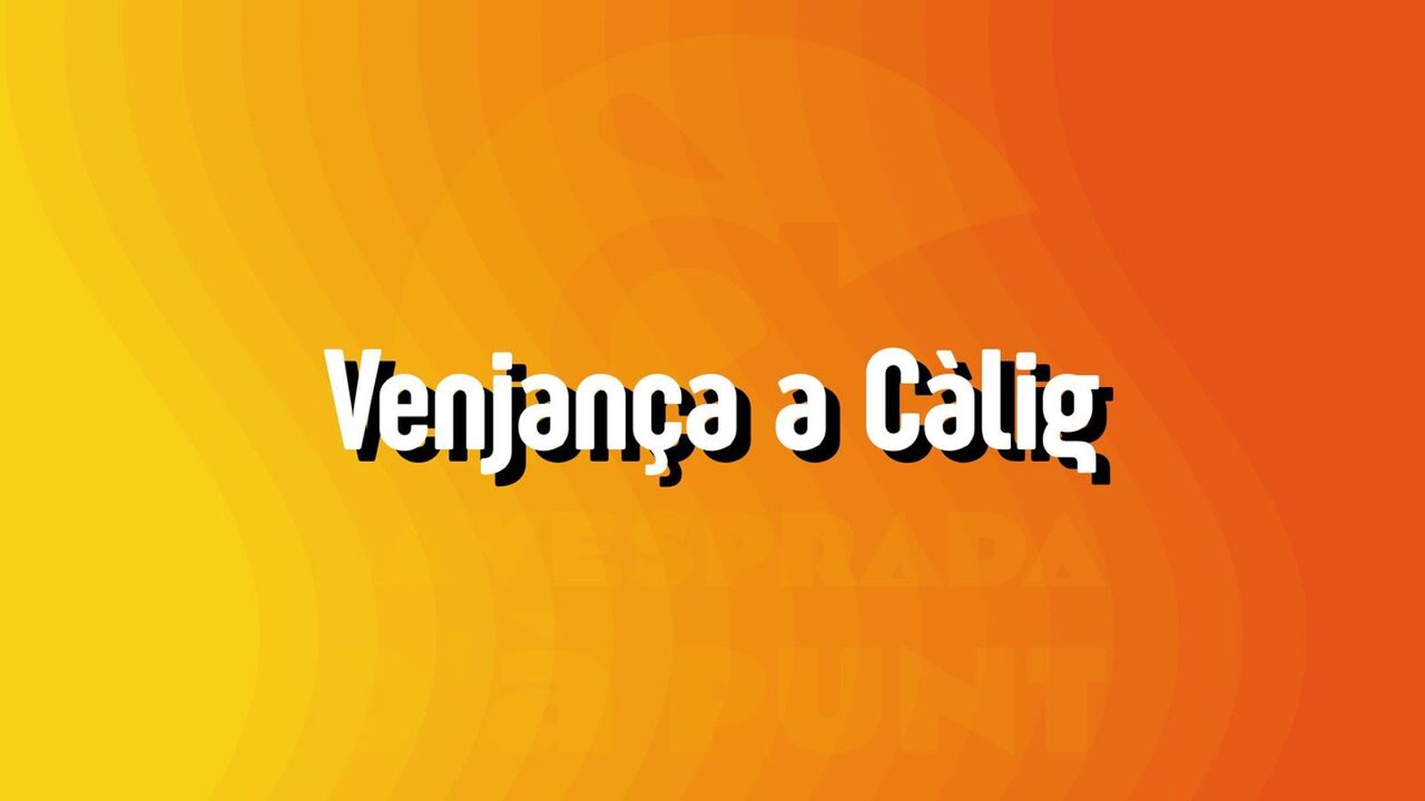 12.11.2025 | "True crime", amb Santiago Álvarez | Venjança a Càlig