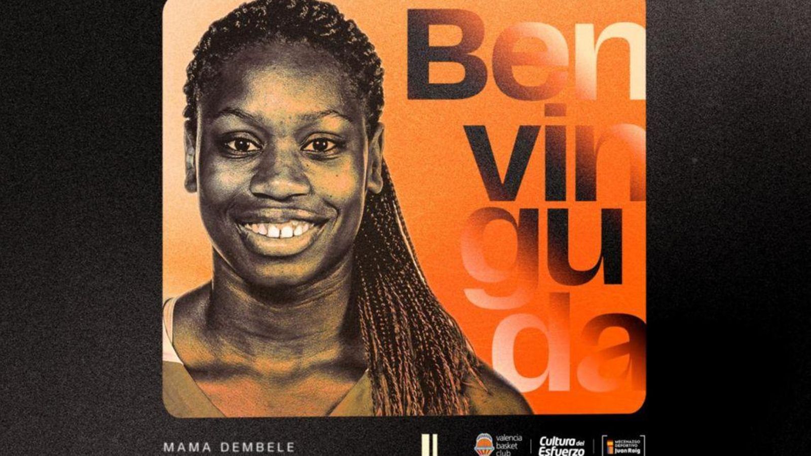 Mama Dembele, nou fitxatge del València Basket Mama Dembele, nou fitxatge del València Basket