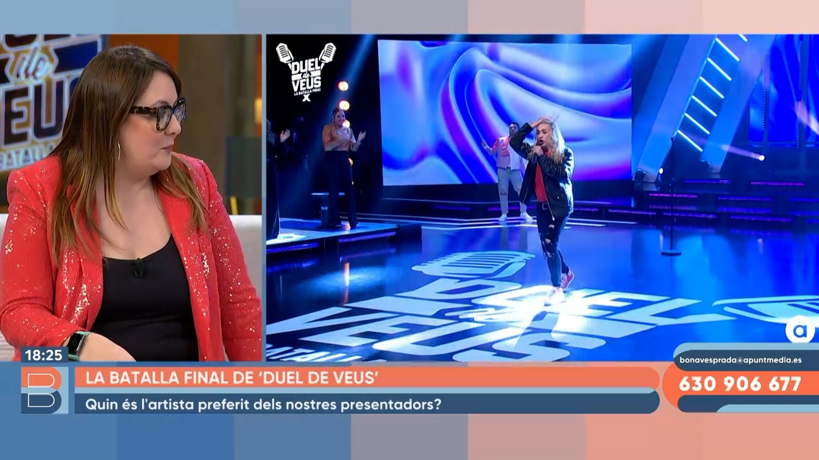 17.01.2023 | Els moments previs a la final de ‘Duel de veus’