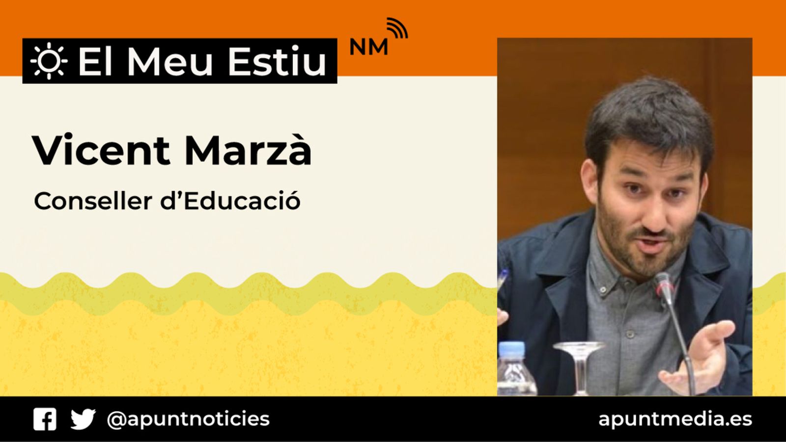 07.08.2018 | L'estiu de Vicent Marzà