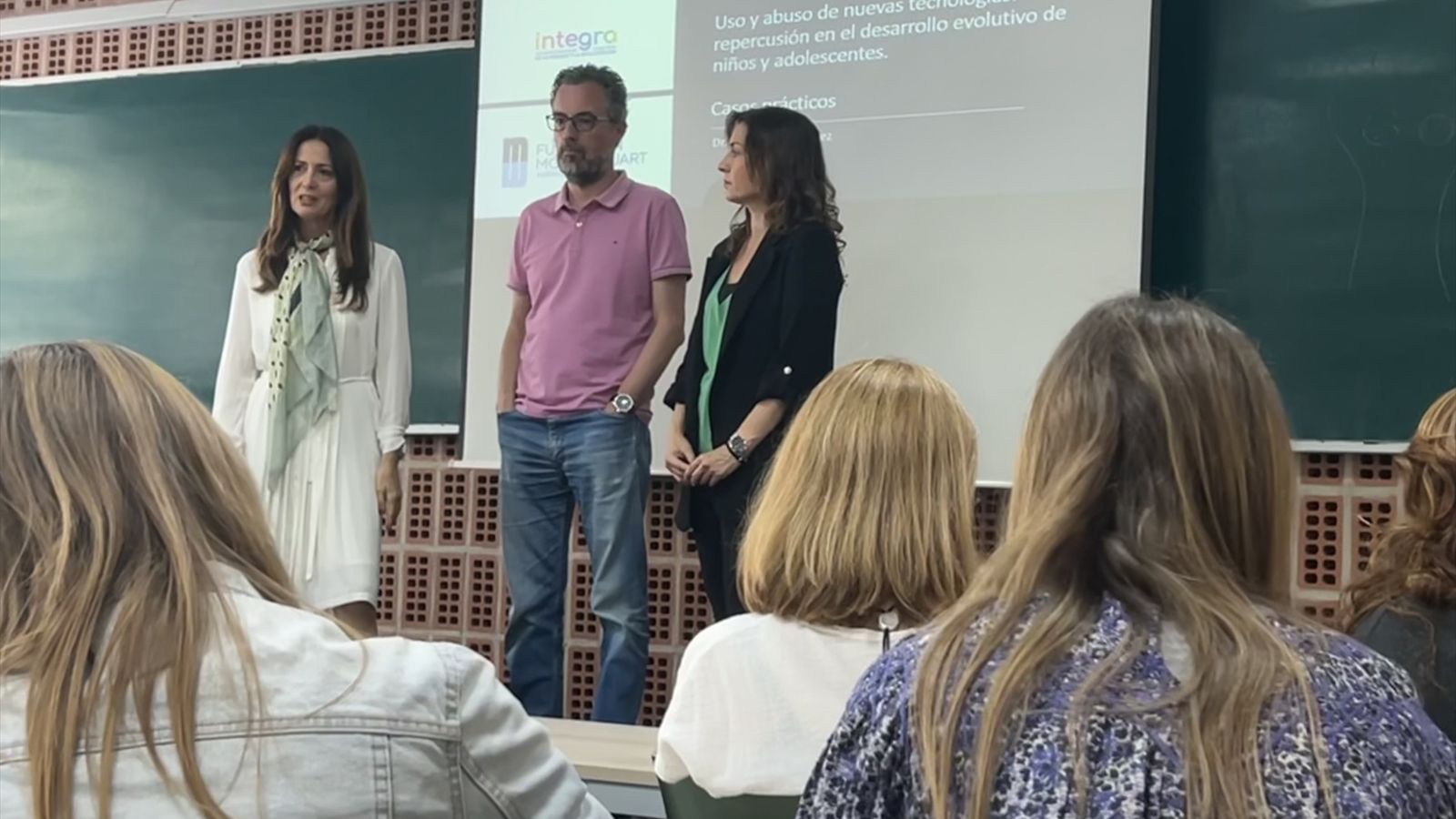 Un moment del curs impartit per Matías Real