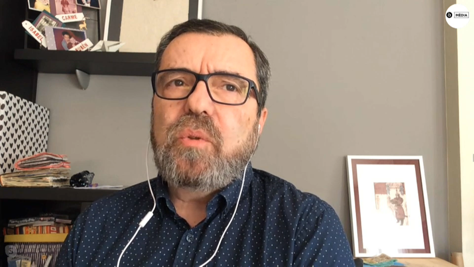 Manel Romero en 'Les notícies del matí'