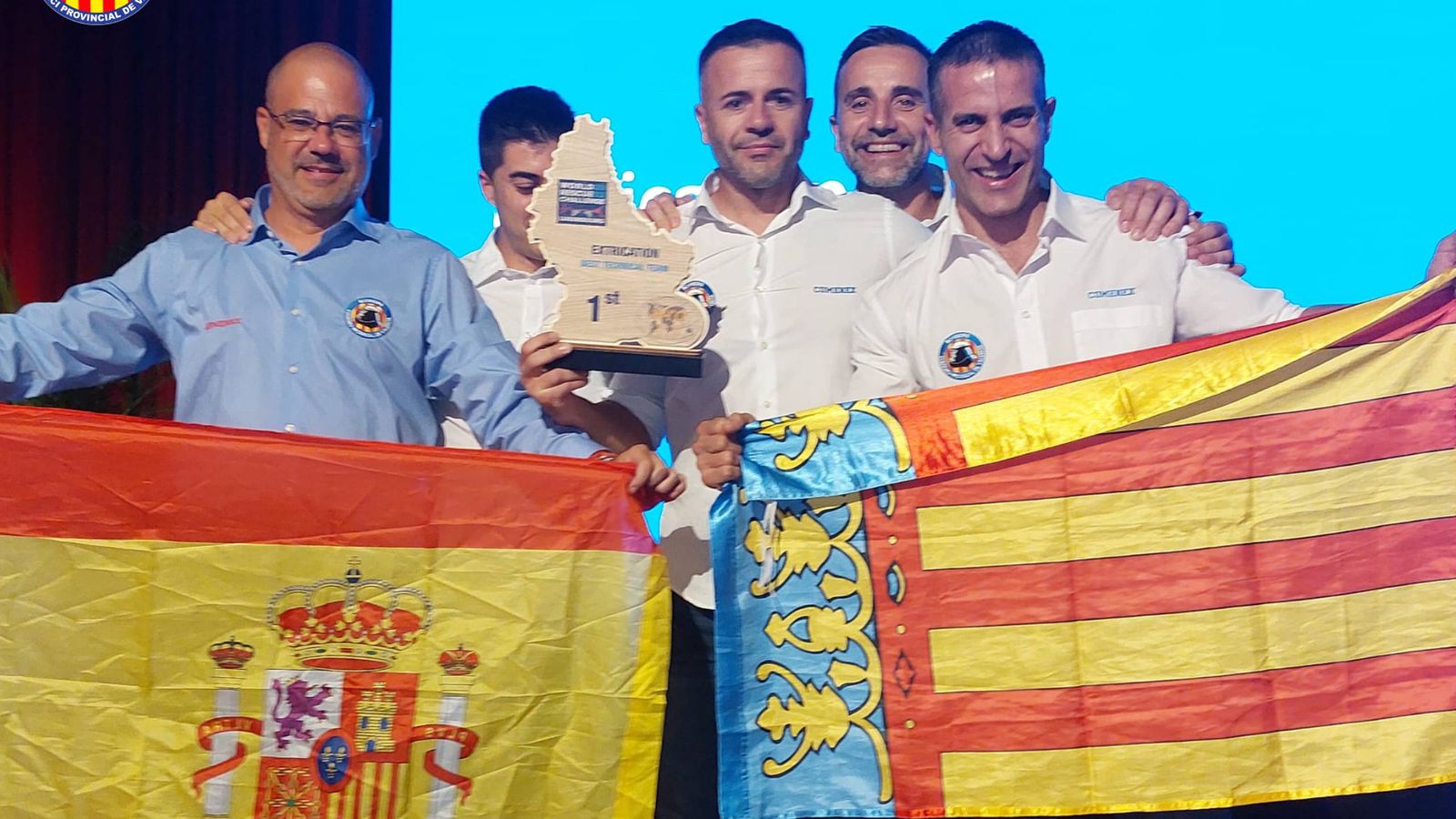 L'equip del parc de Gandia, campió del món a Luxemburg