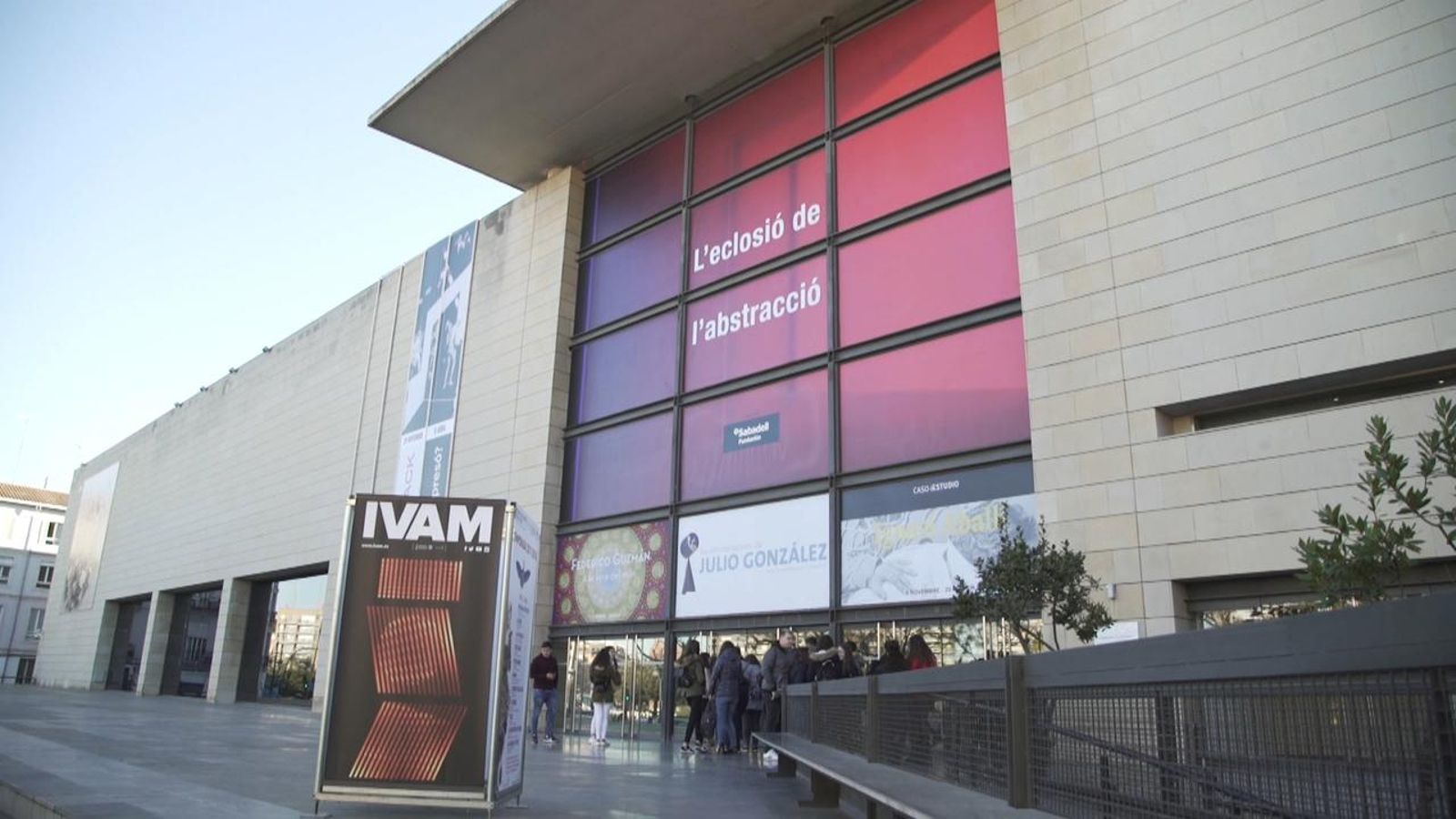Façana de l'Institut Valencià d'Art Modern (IVAM)