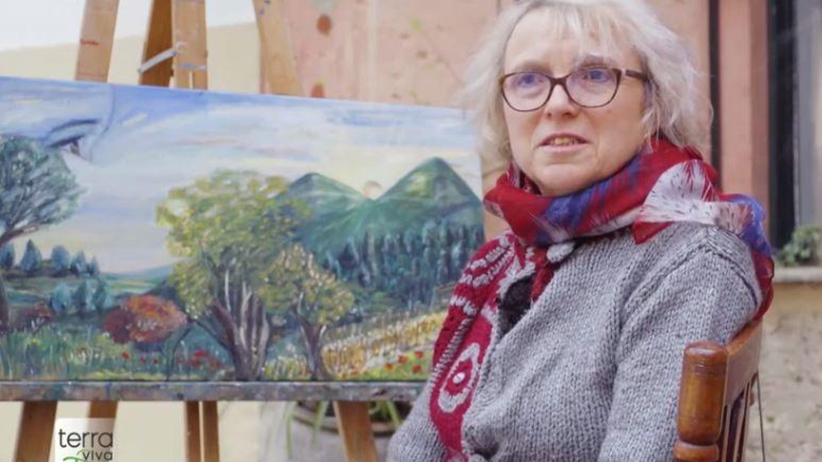 Pepa és una enamorada dels paisatges de la Vall de Laguar