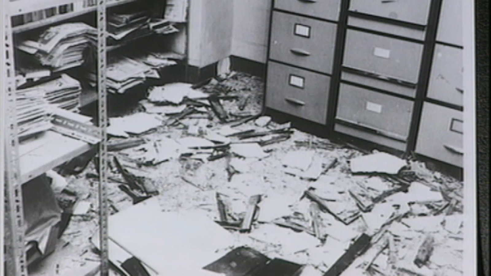 Imatge de les destrosses ocasionades per les explosions