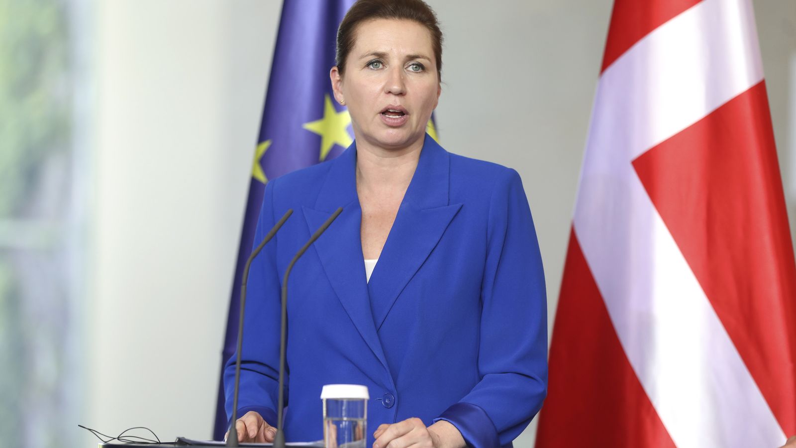 La primera ministra danesa, Mette Frederiksen, en una imatge d'arxiu.