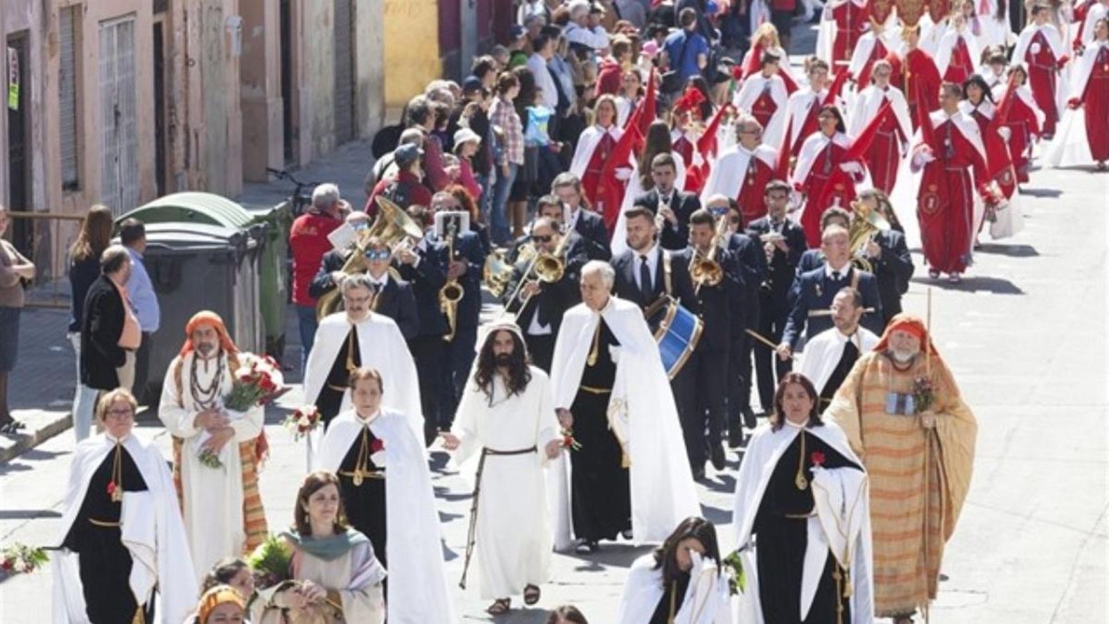 Processó de la Setmana Santa Marinera al barri del Cabanyal