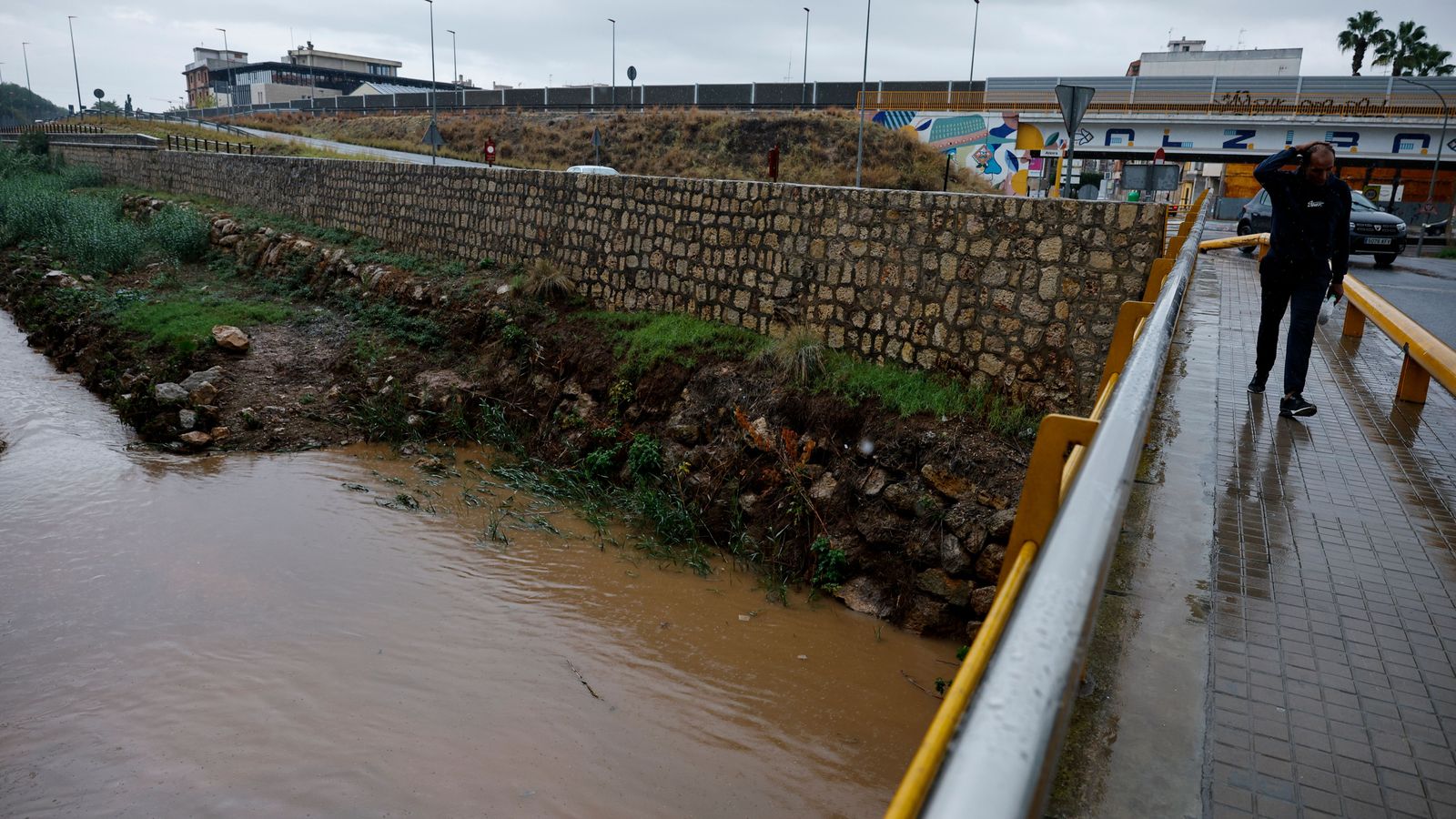 Conseqüències de la pluja a Alzira